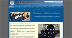 Desktop Screenshot of frantiskanky.cz